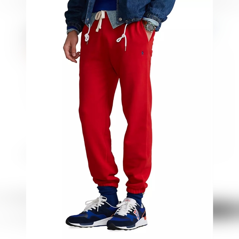NWT Men's Ralph Lauren Polo RL Fleece Athletic Joggers - Picture 3 of 6